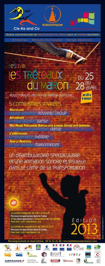 Les tréteaux du Maroni 2013